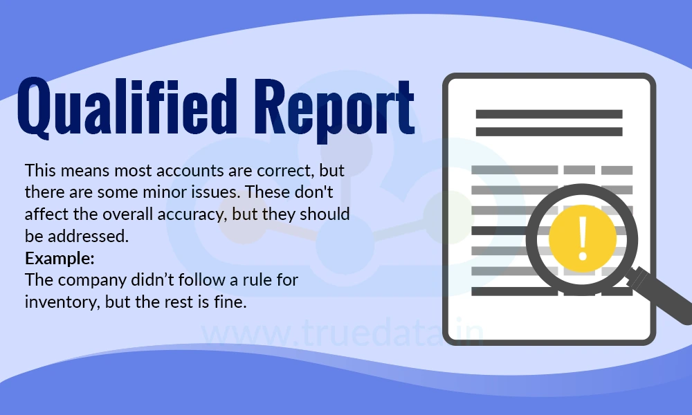 Qualified Report Qualified Report
