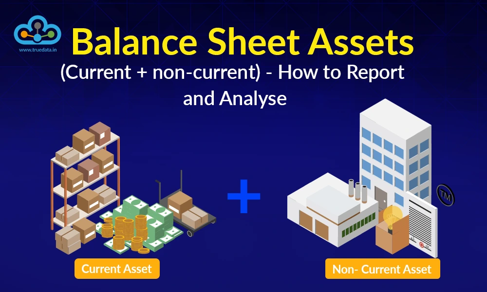 Balance Sheet Assets (Current + non-current) - How to Report and Analyse