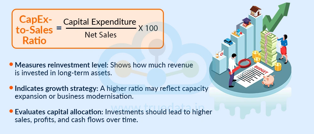 Capital Expenditure (CapEx) to Sales Ratio Capital Expenditure (CapEx) to Sales Ratio