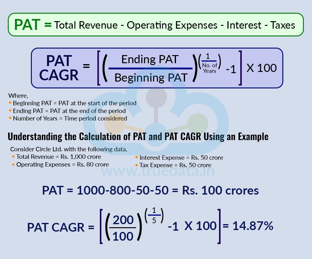 How to Calculate PAT and PAT CAGR