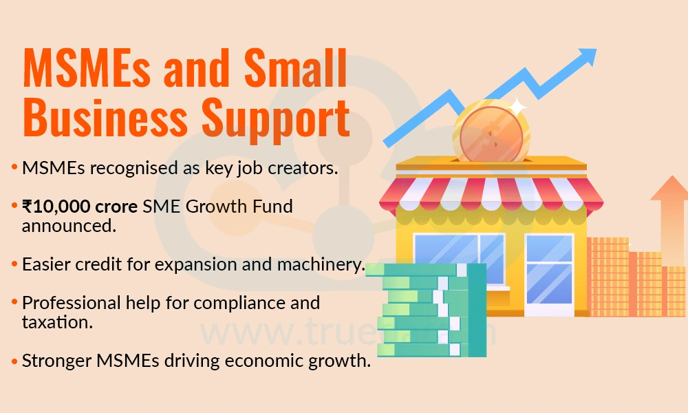 MSMEs and Small Business Support