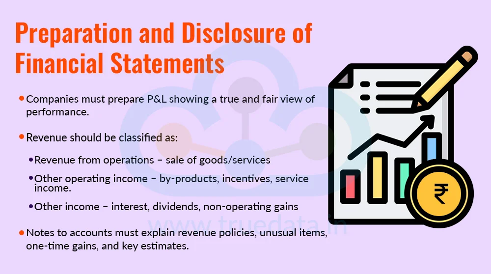 Preparation and Disclosure of Financial Statements