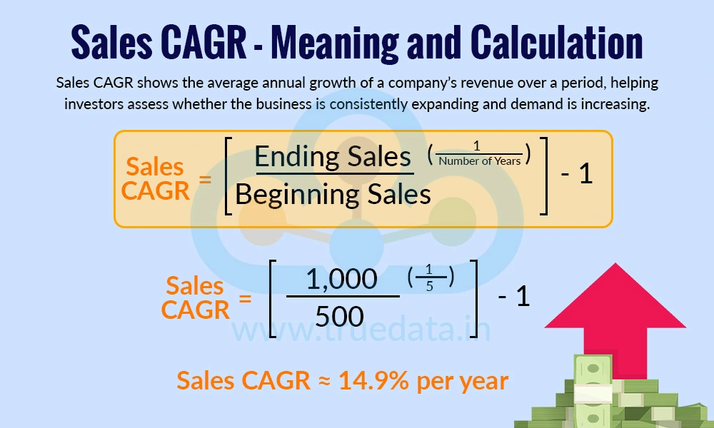 Sales CAGR - Meaning and Calculation
