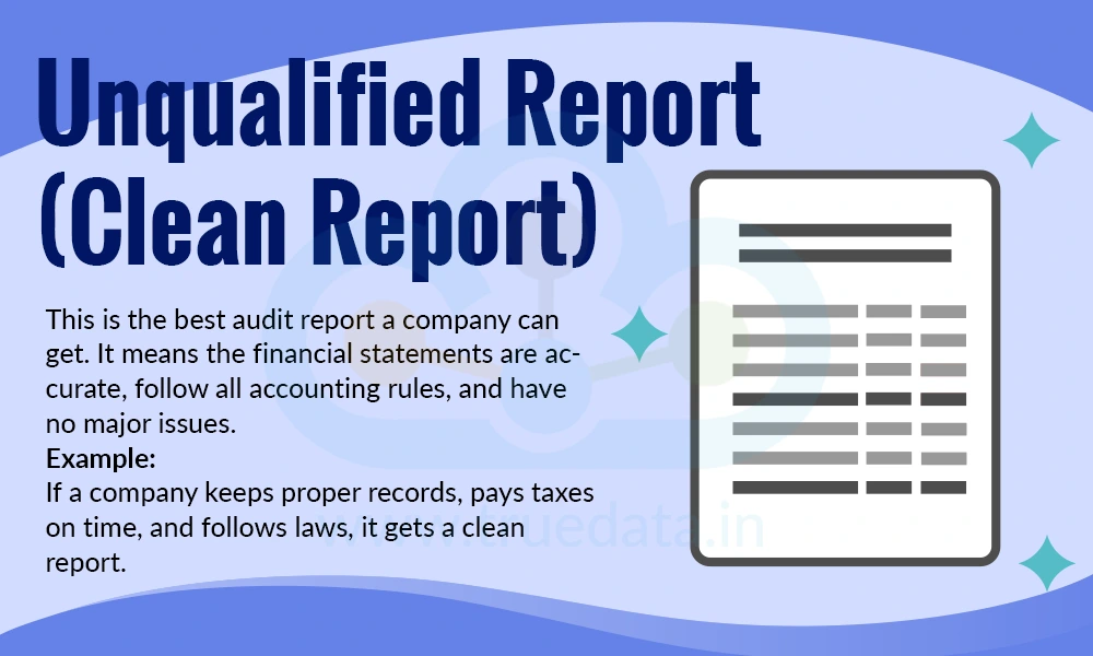 Unqualified Report (Clean Report)