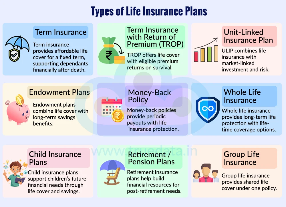 What Are the Different Life Insurance Plans in India What Are the Different Life Insurance Plans in India