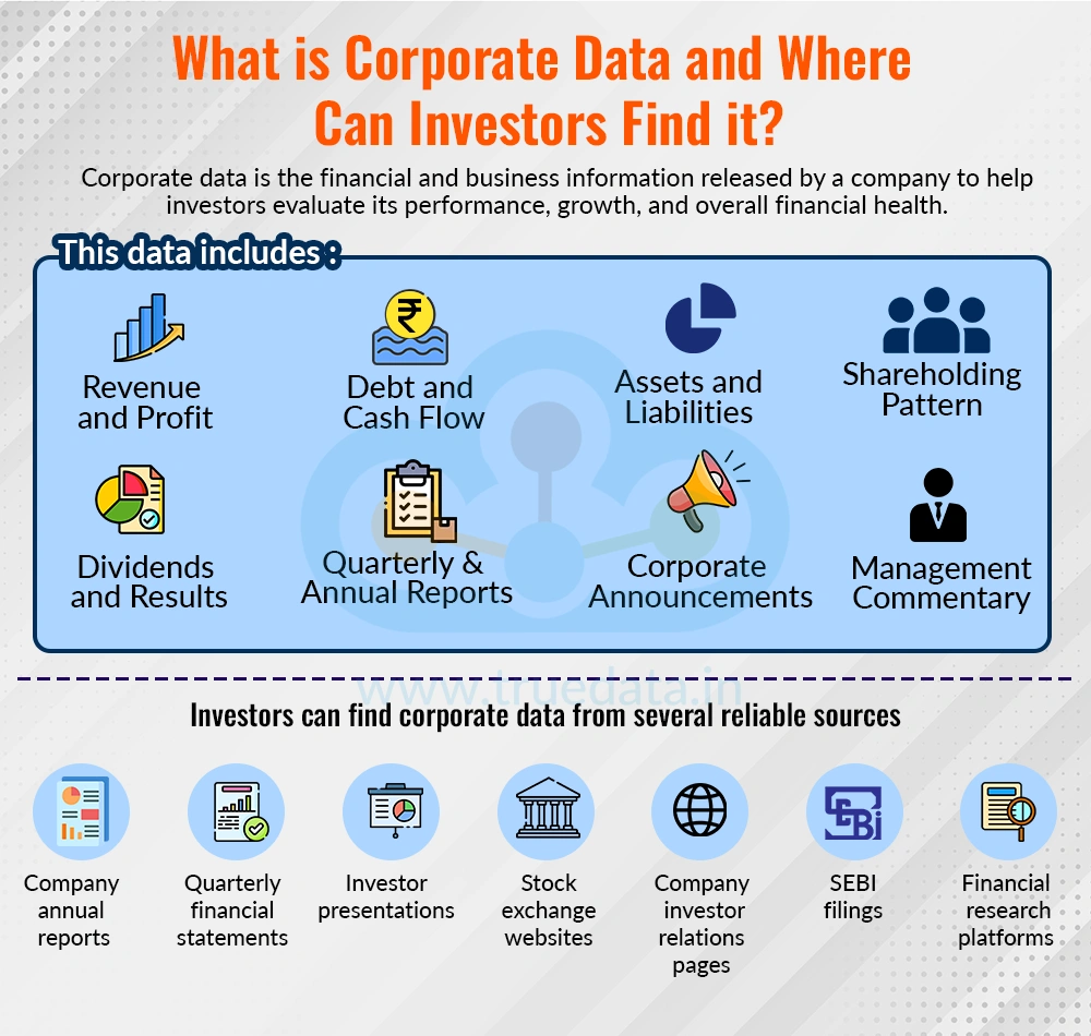 What is Corporate Data and Where Can Investors Find it