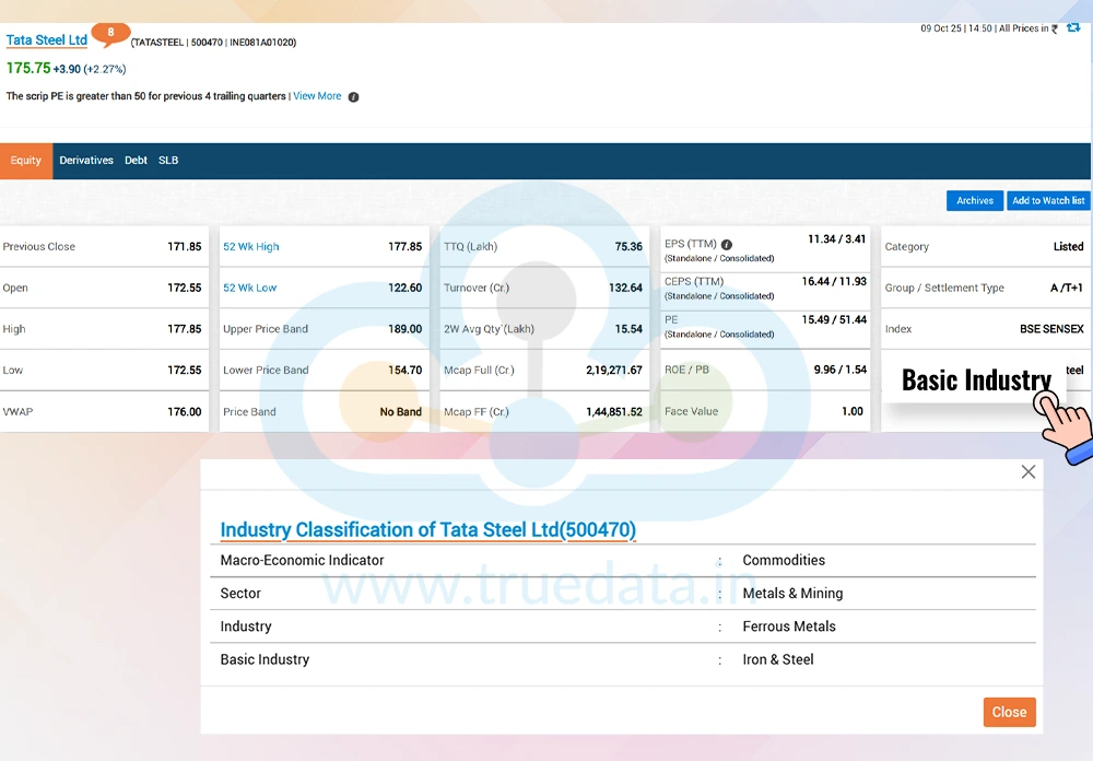 Where can users find the detailed industry classification of companies on BSE Where can users find the detailed industry classification of companies on BSE